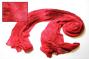 Mottled Red Silky Knit Scarf